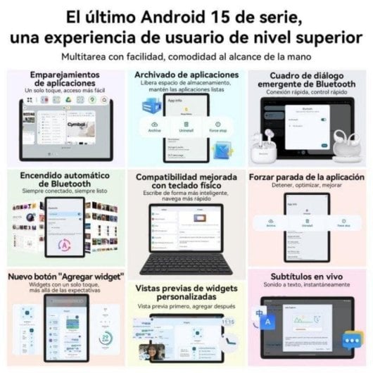 Tablet KINGRID T20 WiFi 10,1" 24GB 256GB Gris avec Clavier et Stylus Pen