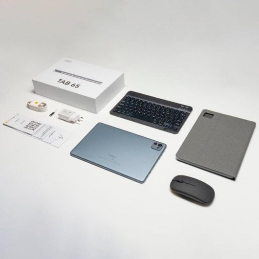 Tablet Cubot Tab 65 Wi-Fi 10,1" 4GB Cinzento 128GB com Teclado Bluetooth Android 15