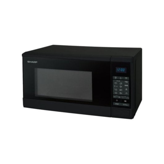 Microondas Sharp R270BK 20 Litros 800W Pantalla LED 10 Niveles Auto Cocinado