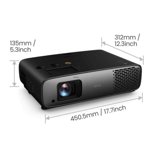 Projecteur BenQ W4100i 4K UHD 3200 Lumens 150" LED DLP Smart TV Android TV