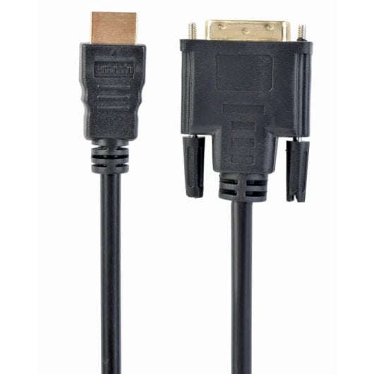 Cable Gembird CC-HDMI-DVI-3M HDMI a DVI-D 3 m chapado en oro negro macho-macho