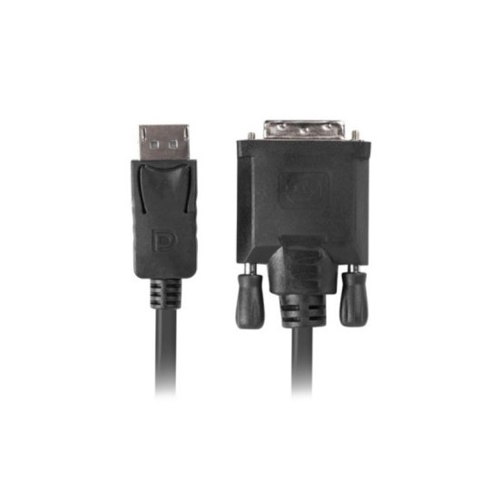Cable DisplayPort Lanberg CA-DPDV-10CU-0010-BK 1 m DVI-D Negro Macho-Macho