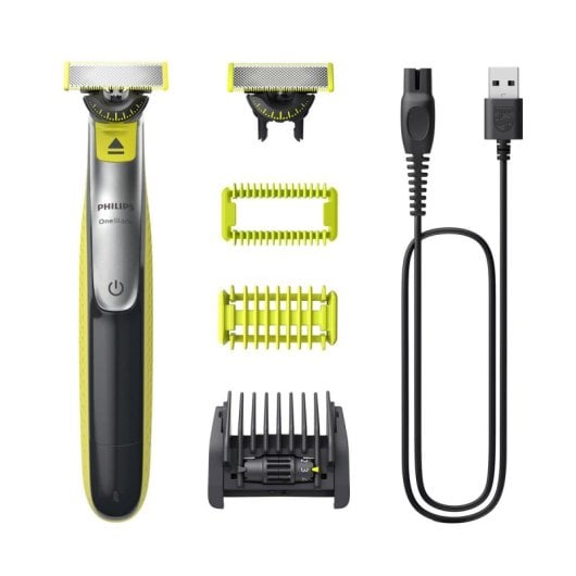 Afeitadora Philips OneBlade 360 QP2834/23 Face Body Verde Gris Batería Integrada