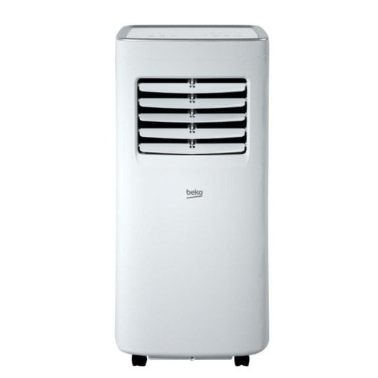 Climatiseur mobile Beko BS207C monobloc 1900W A minuterie déshumidification 24h blanc