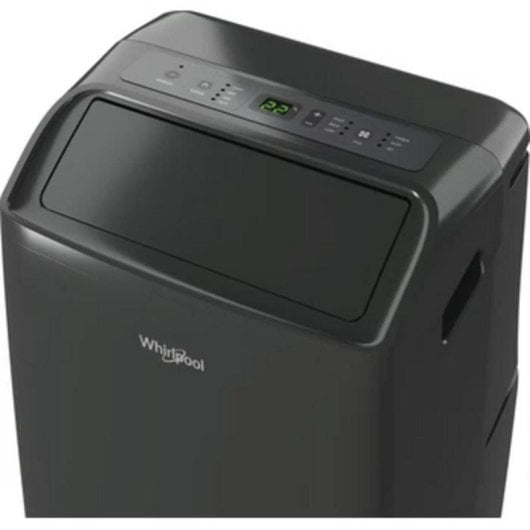 Climatiseur mobile Whirlpool PACF212HP B 12000 BTU chauffage A+ LED noir