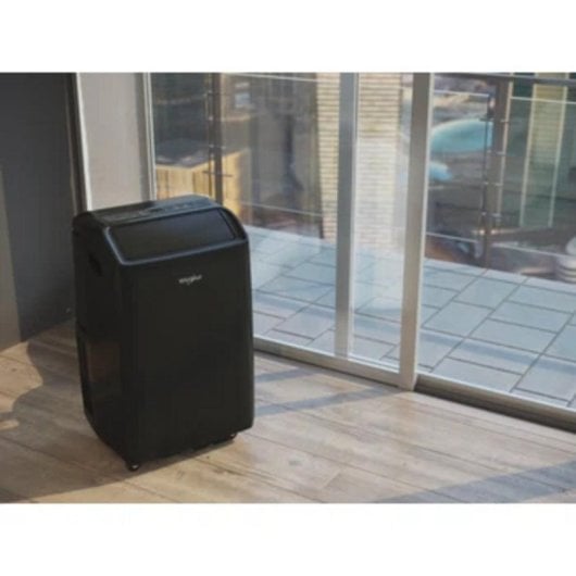 Climatiseur mobile Whirlpool PACF212HP B 12000 BTU chauffage A+ LED noir
