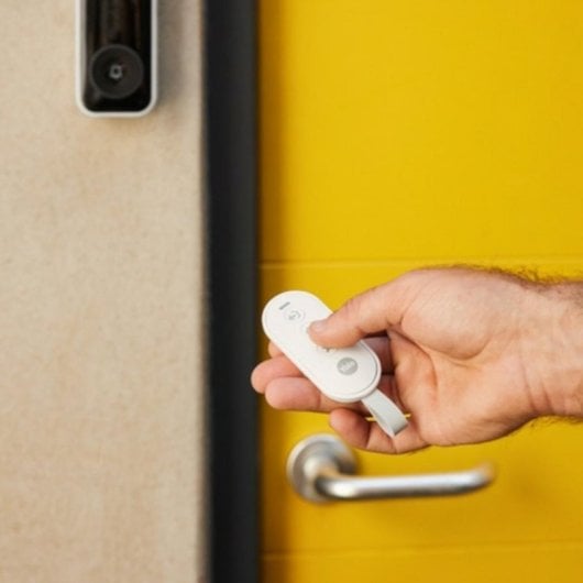 Control de alarma Yale Keyfob Teclado Blanco 868 MHz Litio