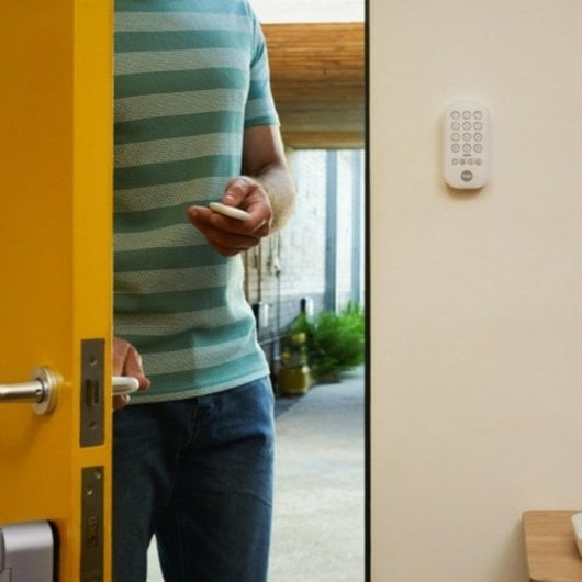 Control de alarma Yale Keyfob Teclado Blanco 868 MHz Litio