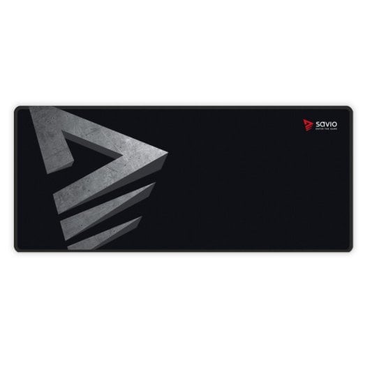 Alfombrilla de ratón Savio Precision Control L 700 x 300 mm base antideslizante bordes reforzados