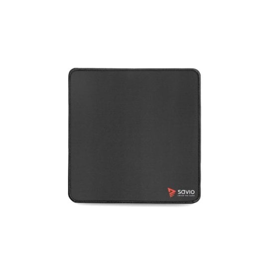 Alfombrilla Gaming Savio Black Edition Turbo Dynamic S 25x25 mm Base Antideslizante Negro