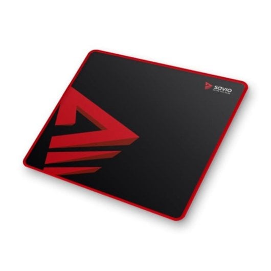 Alfombrilla Savio Turbo Dynamic M 450 x 450 mm Base Goma Bordes Cosidos Gaming