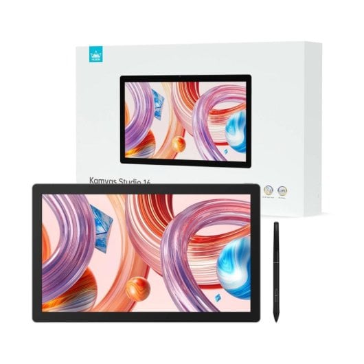 Portátil HUION KS1601 15.8" Intel Core i7-1165G7 16GB 512GB SSD IPS Quad HD Windows 11 Pro gris