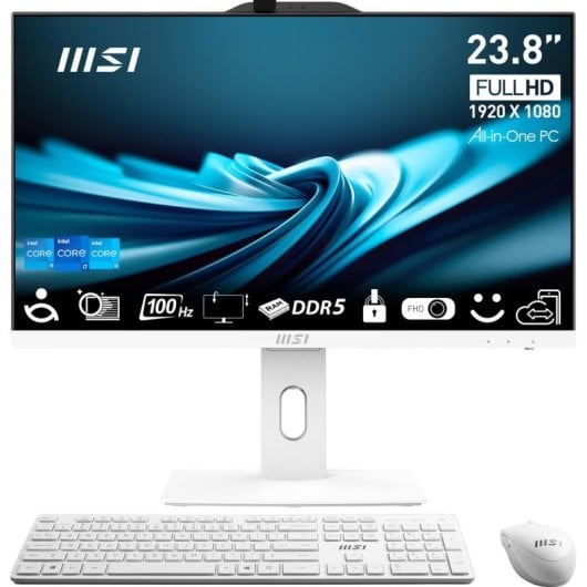 PC Sobremesa MSI Pro AP242P 14M-691EU Intel Core i5 16GB 512GB SSD Windows 11 Pro Bianco