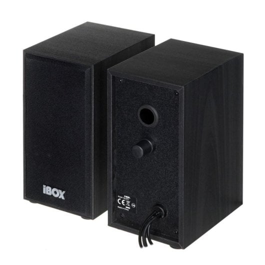 Haut-parleurs iBox 2 voies filaires 10 W avec télécommande filaire