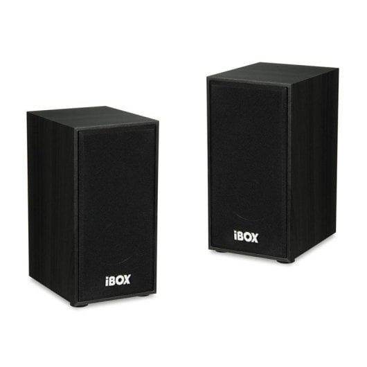 Haut-parleurs iBox 2 voies filaires 10 W avec télécommande filaire