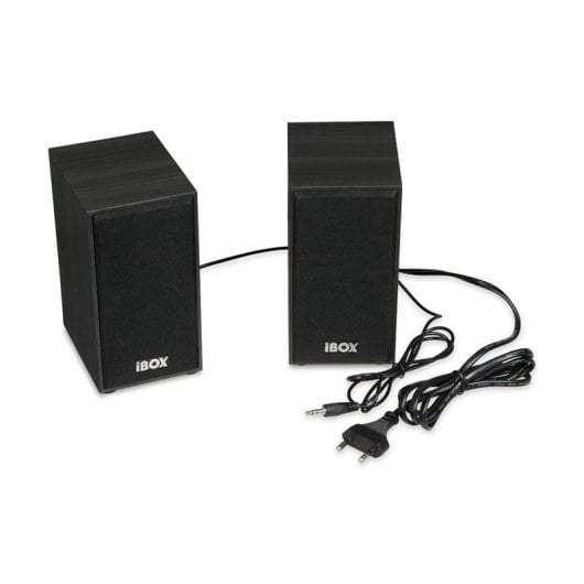 Haut-parleurs iBox 2 voies filaires 10 W avec télécommande filaire