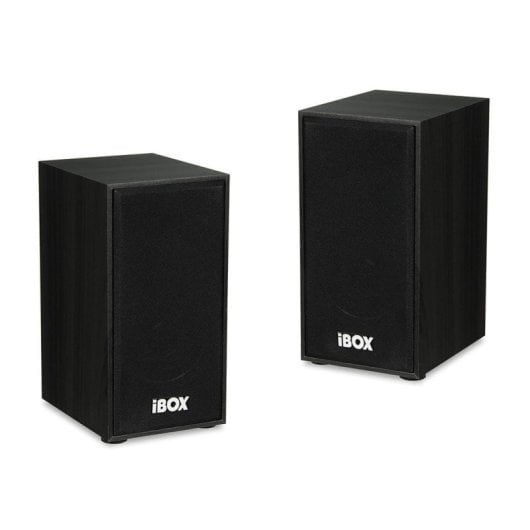 Haut-parleurs iBox 2 voies filaires 10 W avec télécommande filaire