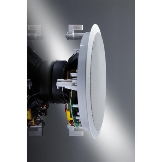 Enceintes Magnat 2 voies encastrables filaires 80W noir blanc