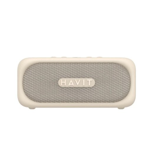 Altavoces Havit Fiesta Inalámbricos y Alámbricos 20W Bluetooth IPX7 Beige TWS