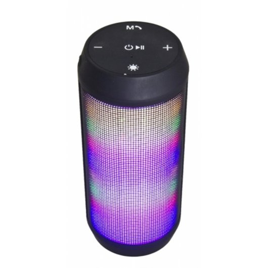 Enceintes Esperanza Cylindre Bluetooth et filaire 5W avec lecteur MicroSD et radio FM