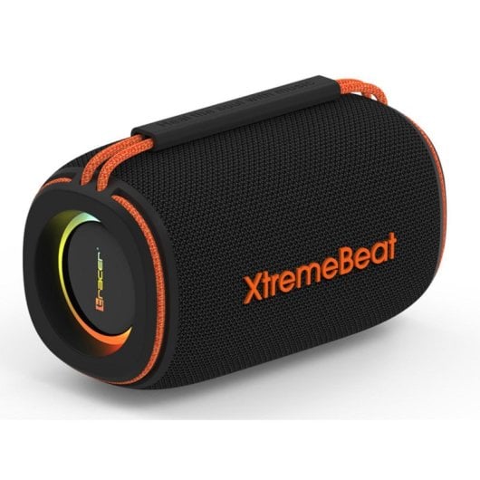 Enceintes Tracer XtremeBeat Lite portables sans fil 10 W Bluetooth IPX6 LED