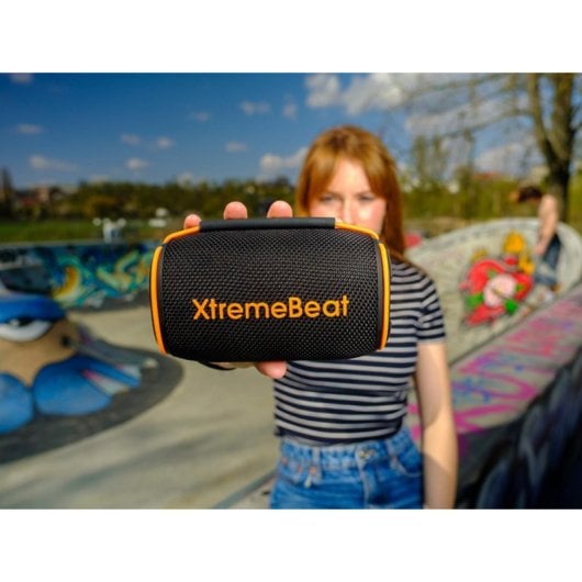 Enceintes Tracer XtremeBeat Lite portables sans fil 10 W Bluetooth IPX6 LED