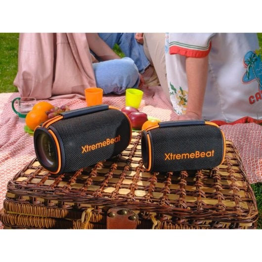 Enceintes Tracer XtremeBeat Lite portables sans fil 10 W Bluetooth IPX6 LED
