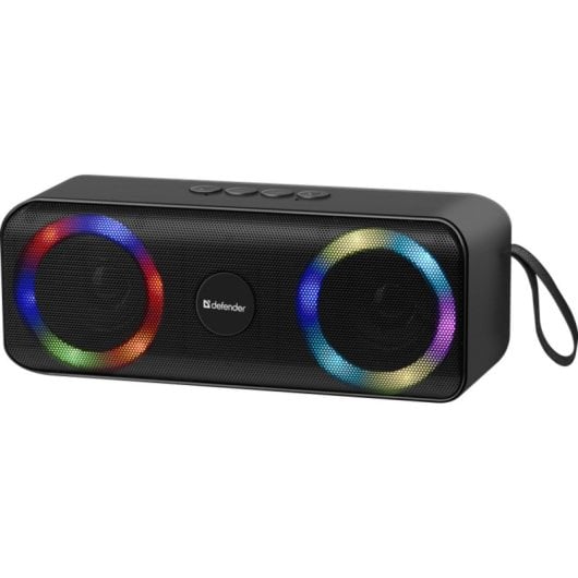 Haut-parleurs Defender portables stéréo Bluetooth 20W avec LED et USB
