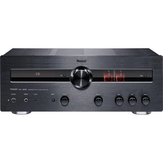 Amplificateur Magnat MA 900 200 W Bluetooth Classe A/B Noir télécommande