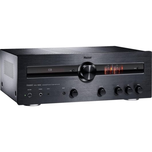 Amplificateur Magnat MA 900 200 W Bluetooth Classe A/B Noir télécommande