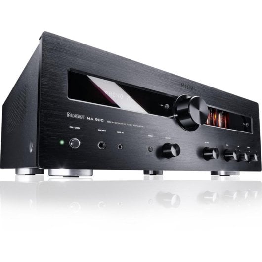 Amplificateur Magnat MA 900 200 W Bluetooth Classe A/B Noir télécommande