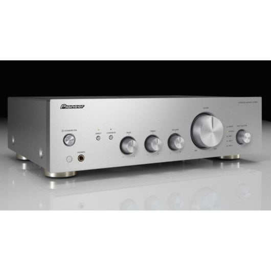 Amplificateur Pioneer A-10AE Hi-Fi stéréo 103 dB argent réglages basses aigus