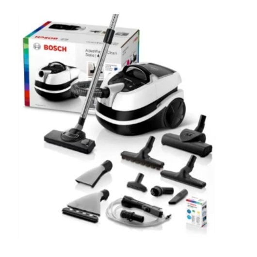 Aspiradora de tambor Bosch Serie 4 BWD421PRO 2100W Filtro HEPA 5L Seca y húmeda