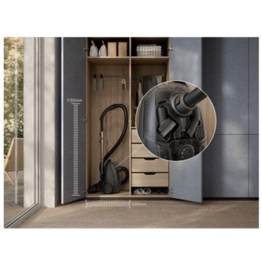 Aspirapolvere con Sacco Electrolux EB51C2GG 750W HEPA 3L Parquet