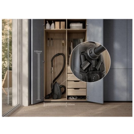 Aspiradora de tambor Electrolux EB51C2GG 750 W Filtro HEPA capacidad 3 L