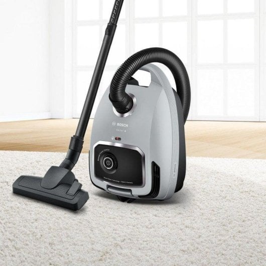 Aspirateur avec Sac Bosch Serie 6 BGB6X330 600W HEPA 13 4L Noir Gris Grandes Surfaces
