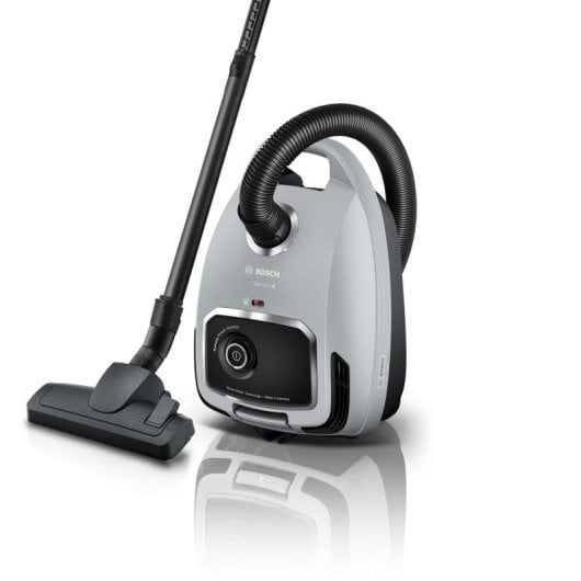 Aspiradora cilíndrica Bosch Serie 6 BGB6X330 600 W Filtro HEPA 4 L Negro y gris