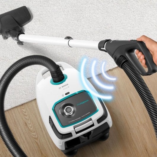 Aspiradora cilíndrica Bosch Serie 6 BGL6HYG1 600 W Filtro EPA 4,5 L Negro y Blanco