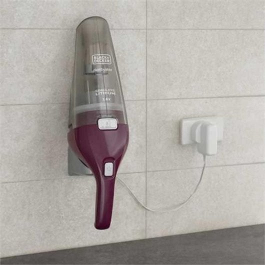 Aspiradora sin bolsa Black & Decker NVC115W 8W Autonomía 11,5 min Filtro lavable