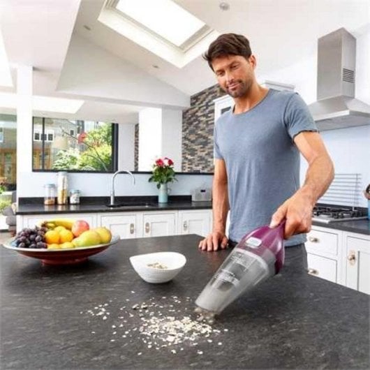 Aspirador de Mão Black & Decker NVC115W 8W 11,5min 0,385L Ultraligeiro