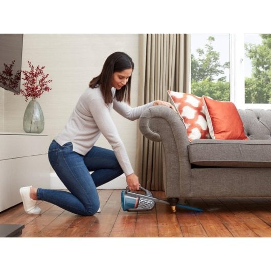 Aspiradora sin cable Black & Decker BHHV520BF-QW 35W Ciclonica 21min sin bolsa