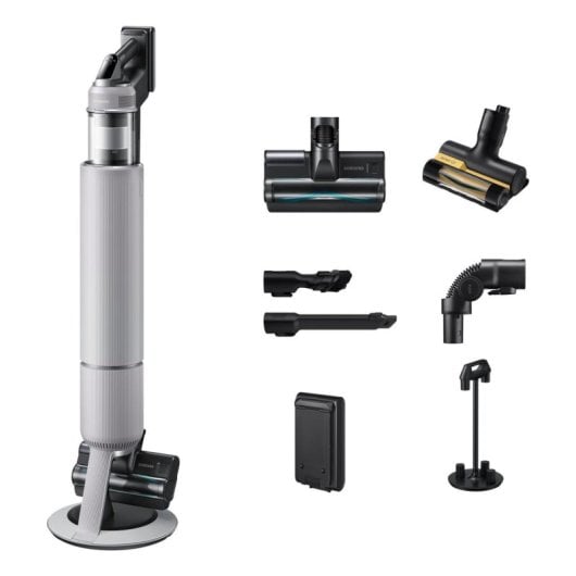 Aspirapolvere senza filo Samsung VS80F28DLP 280AW HEPA Autonomia 60 min LCD WiFi