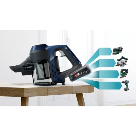 Aspiradora sin cable Bosch Serie 6 BCS611P4A 18V Filtro higienico Autonomia 30 min