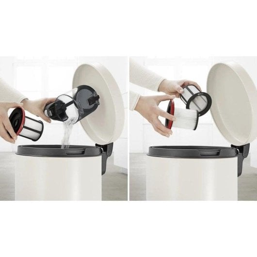 Aspirador sem Fio Bosch BCS611P4A 18V 30min Filtro Higiénico 0,3L Acessórios