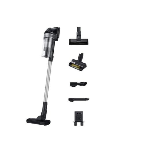 Aspirador sem Fio Samsung VS15A60AGR5 150W 40min HEPA Prata Acessórios