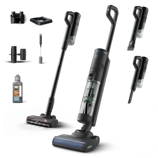 Aspirateur balai 2 en 1 Philips série 7000 21,6V Autonomie 30 min Wet&Dry