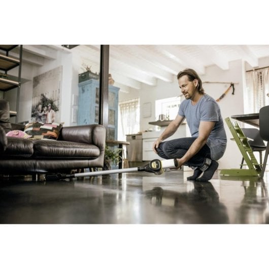 Aspiradora sin cable Kärcher VC 6 Cordless 18W HEPA 12 0,8L Blanco Metal