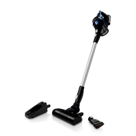 Aspiradora sin cable Bosch Serie 6 BBS611PCK 2 en 1 Filtro higiénico Autonomía 30 min Azul