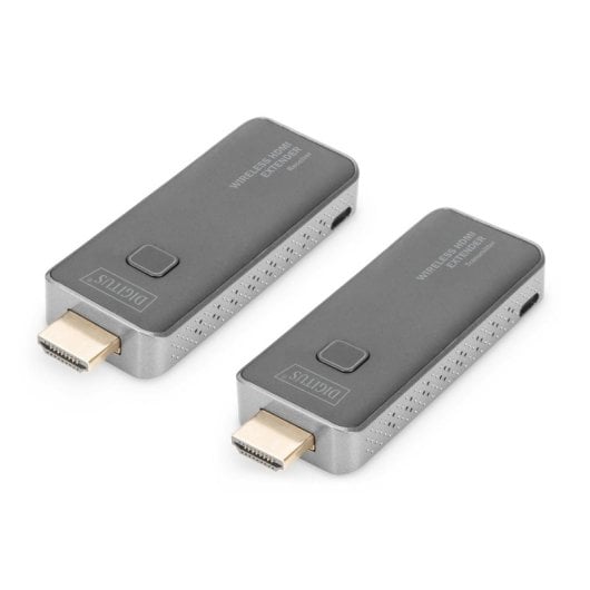 Extensor HDMI inalámbrico Digitus 50 m Full HD AES WPA2 Micro-USB Negro
