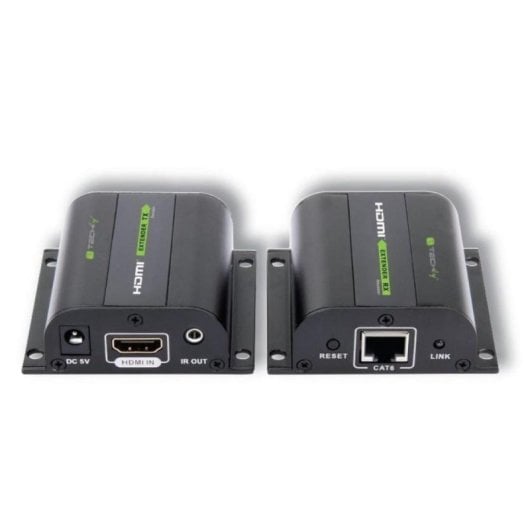 Transmisor y receptor AV Techly IDATA EXT-E70I HDMI 60 m 3D HDCP negro